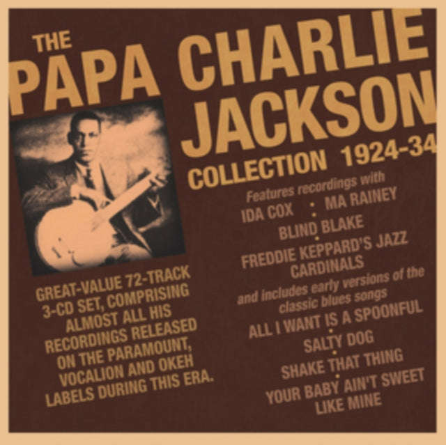 Papa Charlie Jackson - The Papa Charlie Jackson Collection (CD)