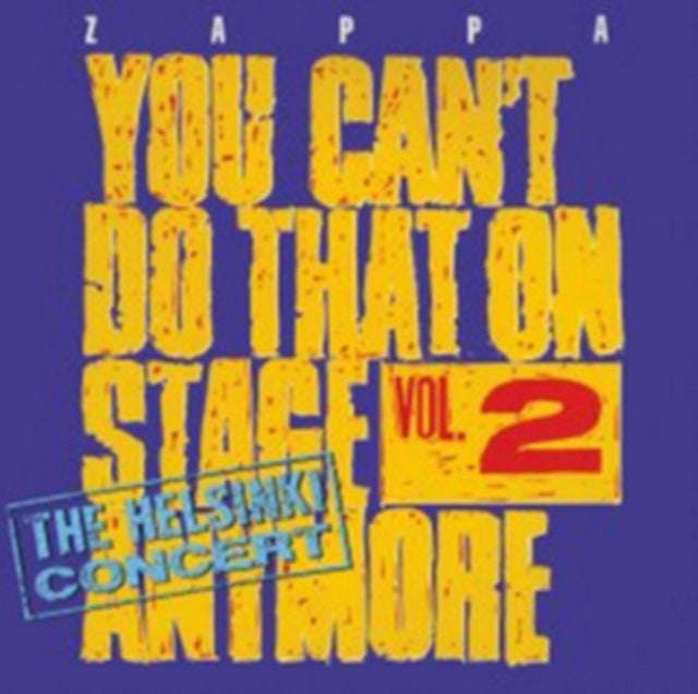 Frank Zappa - You CanT Do That On Stage Anymore - 2 (CD)