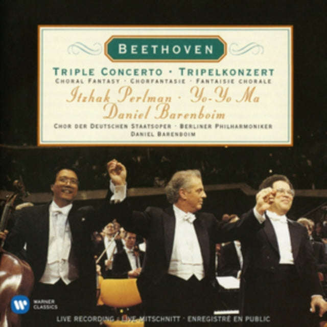 Itzhak Perlman / Yo Yo Ma / Berliner Philharmoniker / Daniel Barenboim - Beethoven: Triple Concer...