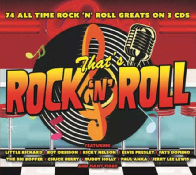 Various Artists - Thats Rock N Roll: 74 All Time Rock N Roll Greats (CD)
