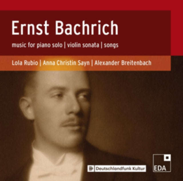 Rubio / Sayn / Breitenbach - Ernst Bachrich: Music for Piano Solo / Violin Sonata / Songs (CD)