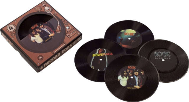 AC/DC Set Of 4 Coasters (Coaster Set)