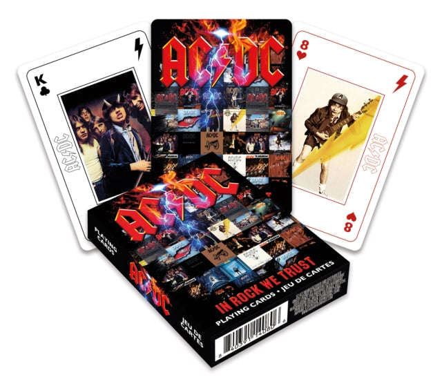 AC/DC- In Rock We Trust Playing Cards (Playing Cards)