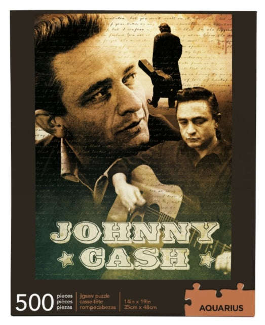 Johnny Cash - Johnny Cash 500 Piece Jigsaw Puzzle (Jigsaw Puzzle)