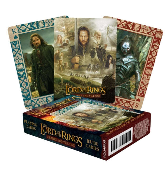 Lord Of The Rings - Heroes And Villains Playing Cards (Playing Cards)