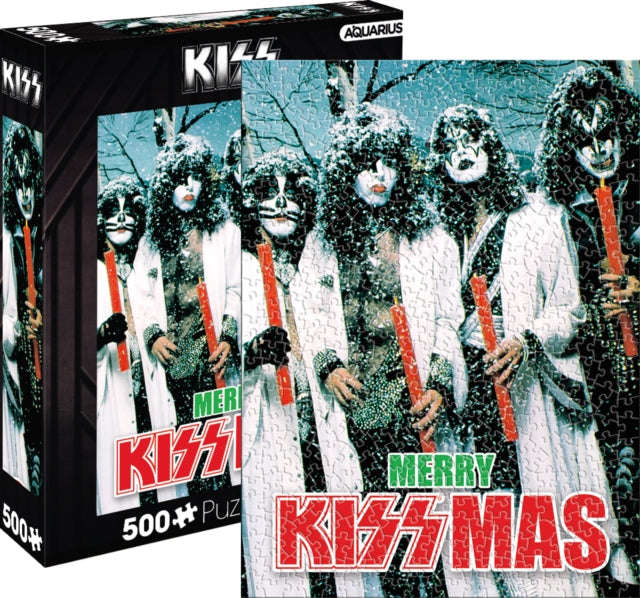 Kiss - Merry Kissmas 500 Piece Jigsaw Puzzle (Jigsaw Puzzle)
