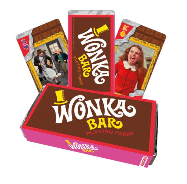 Willy Wonka Bar Premium Playing Cards (Playing Cards)