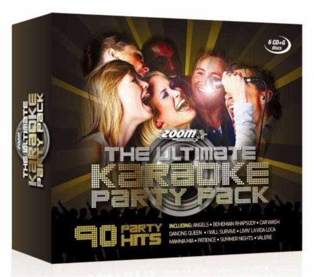 Zoom Karaoke - The Ultimate Karaoke Party Pack - 90 Songs (CD+G) (CD)