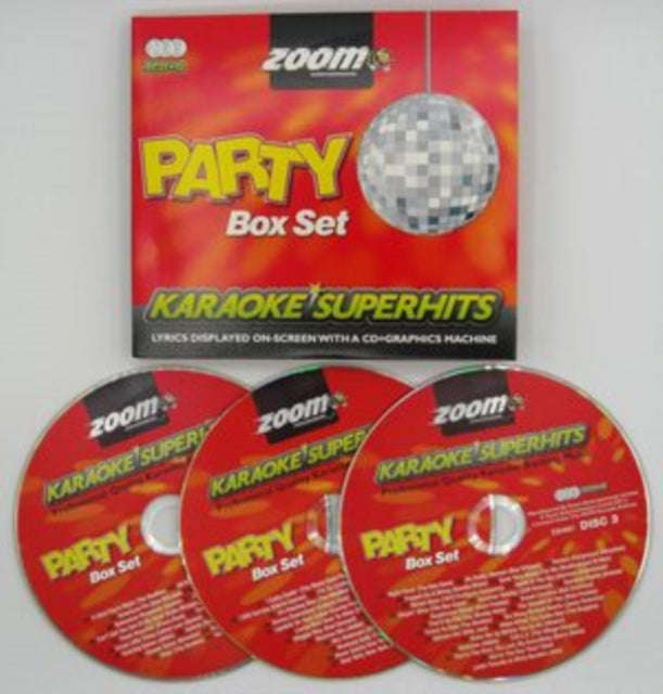 Zoom Karaoke - Karaoke Superhits: Party Box Set (CD+G) (CD)