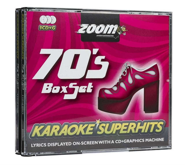 Zoom Karaoke - Karaoke Superhits: 70s Box Set (CD+G) (CD)