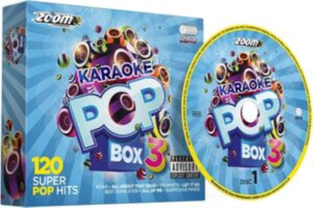 Zoom Karaoke - Karaoke Pop Box 3 Party Pack - 120 Songs (CD+G) (CD)