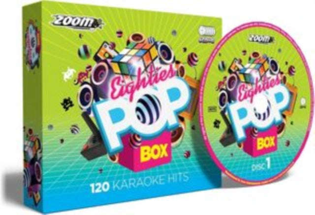 Zoom Karaoke - Eighties Pop Box Party Pack - 120 Songs (CD+G) (CD)