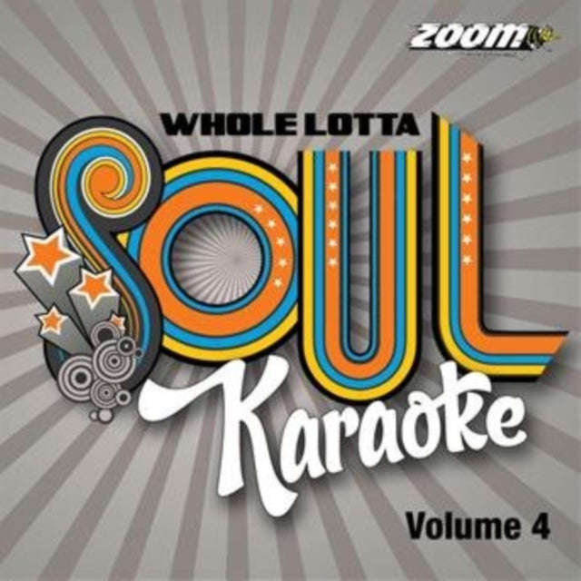 Zoom Karaoke - Whole Lotta Soul And Motown Karaoke: Volume 4 (Card Wallet) (CD+G) (CD)