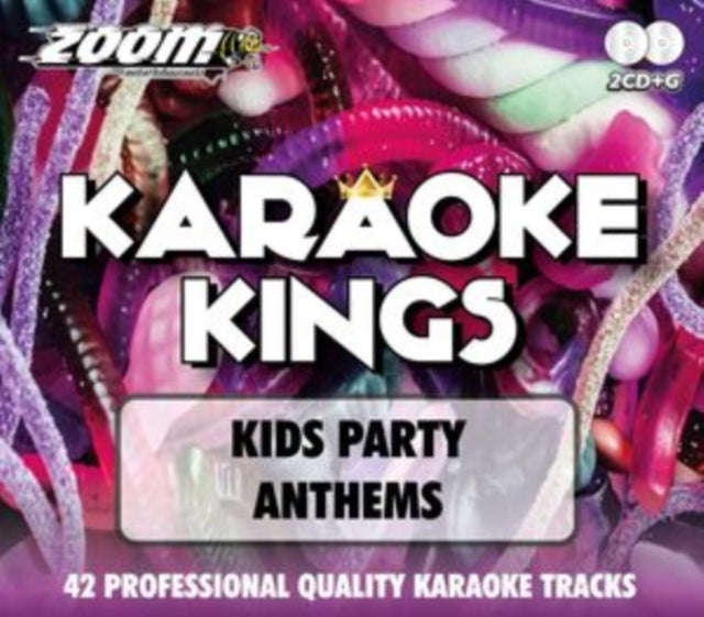 Zoom Karaoke - Karaoke Kings: Kids Party Anthems - 42 Songs (CD+G) (CD)