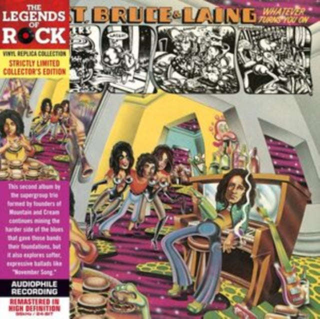 West. Bruce & Laing - Whatever Turns You On (CD)