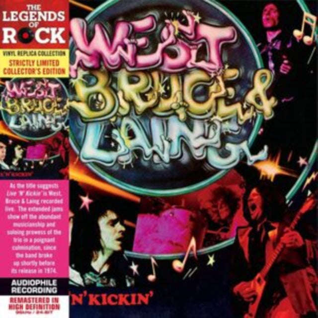 West. Bruce & Laing - Live N Kickin (CD)