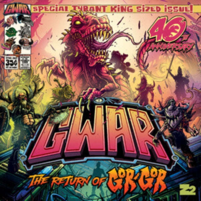 Gwar - The Return Of Gor Gor (Semi-Transparent Purple Vinyl) (Zoetrope Etching) (Vinyl)