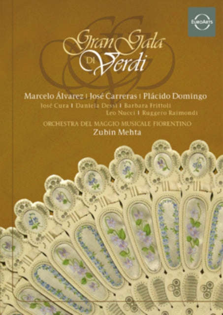 Mehta Zubin / Alvarez / Carreras / Domingo - Gran Gala Di Verdi (DVD)