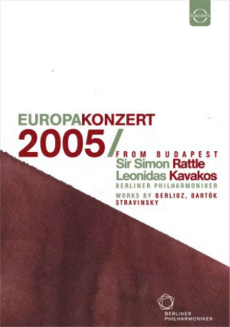 Rattle Simon / Kavakos Leonidas / Berliner Philharmoniker - Europakonzert 2005 (DVD)