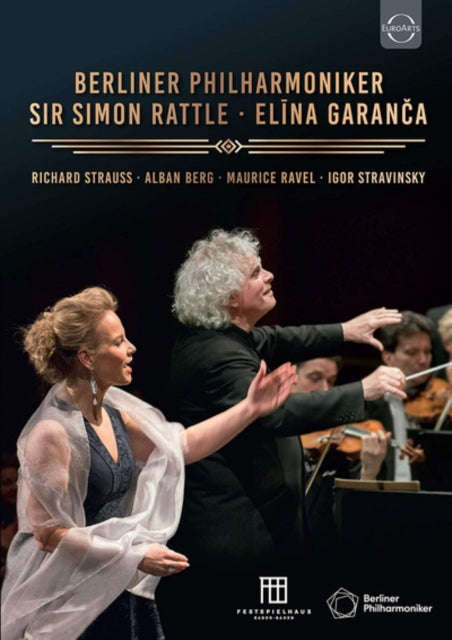 Rattle Simon / Garanca Elina / Berliner Philharmoniker - Strauss - Berg - Ravel - Stravinsky (DVD)