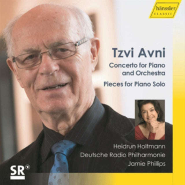 Holtmann / Phillips / Drp - Tzvi Avni: Concerto For Piano And Orchestra / Pieces For Piano Solo (CD)