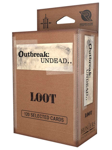 Outbreak Undead 2E Loot Deck OOP (Board Games)