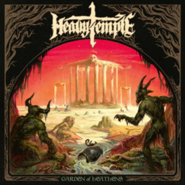 Heavy Temple - Garden Of Heathens (Clear/Green/White Minty Ice Marbled Vinyl) (Vinyl)