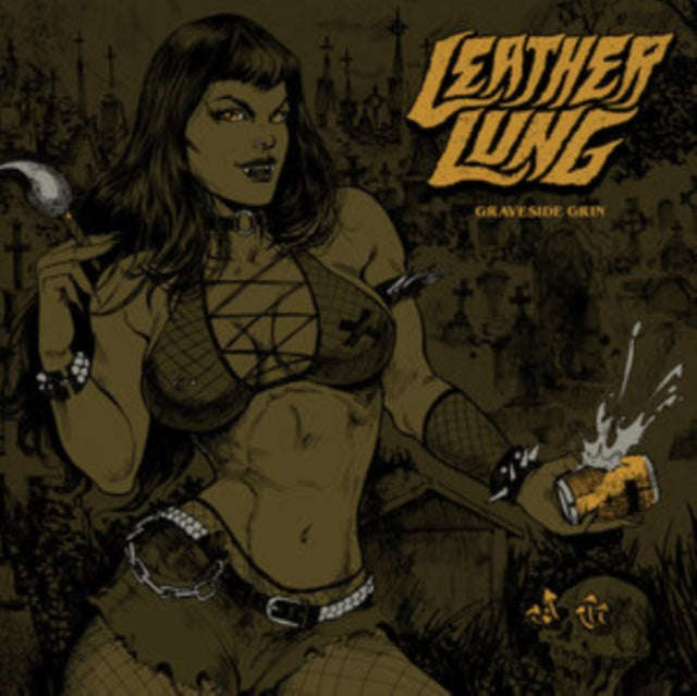 Leather Lung - Graveside Grin (Solid Yellow Vinyl) (Vinyl)