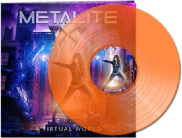 Metalite - A Virtual World (Clear Orange Vinyl) (Vinyl)