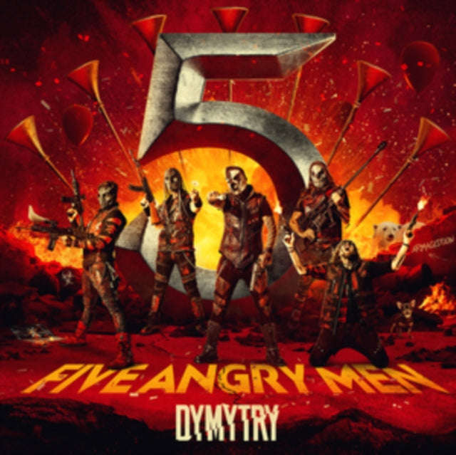 Dymytry - Five Angry Men (Red/Yellow Splatter Vinyl) (Vinyl)