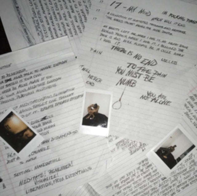 Xxxtentacion - 17 (Marbled White & Black Vinyl) (Vinyl)