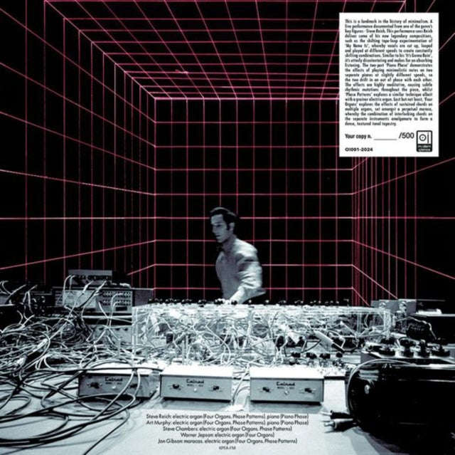 Steve Reich - Berkeley University Museum - November 7. 1970 (Vinyl)