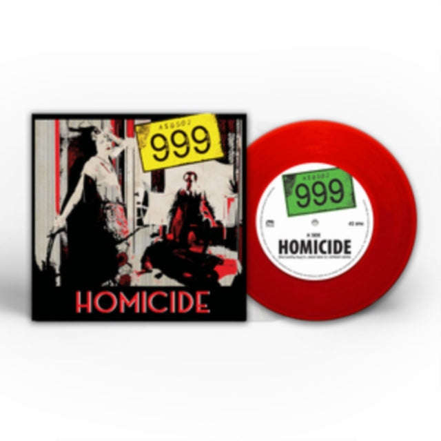 999 - Homicide (Red Vinyl) (Vinyl Single)