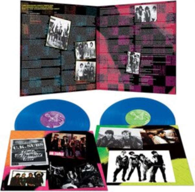 Uk Subs - Endangered Species (Blue Vinyl) (Vinyl)