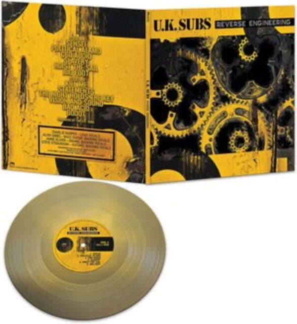 Uk Subs - Reverse Engineering (Gold Vinyl) (Vinyl)