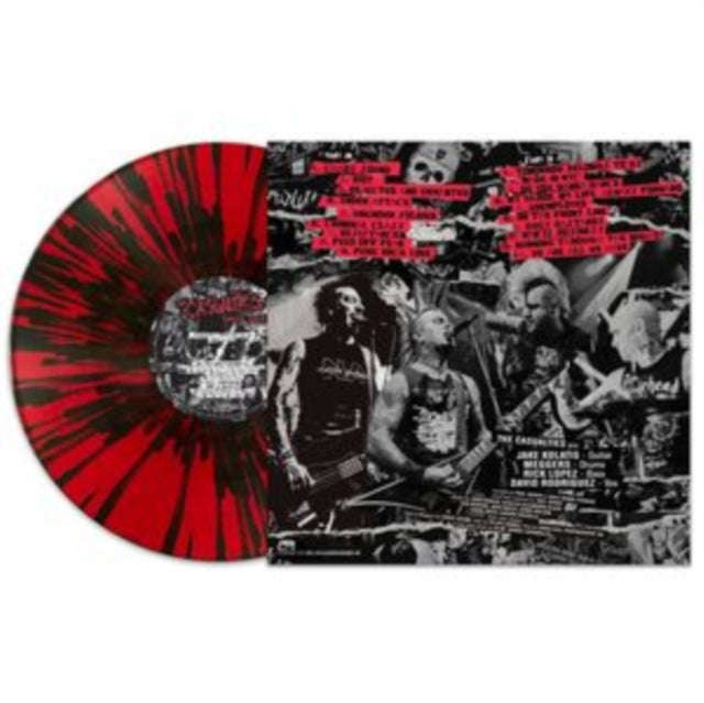 Casualties - Until Death - Studio Sessions (Red/Black Splatter Vinyl) (Vinyl)