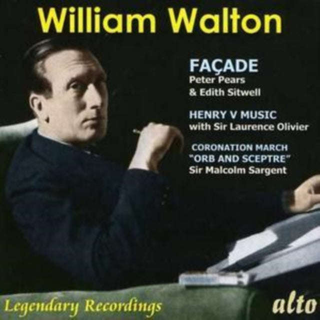Edith Sitwell Etc / Olivier / Walton - Walton Facade / Henry V Excerpts Etc (CD)