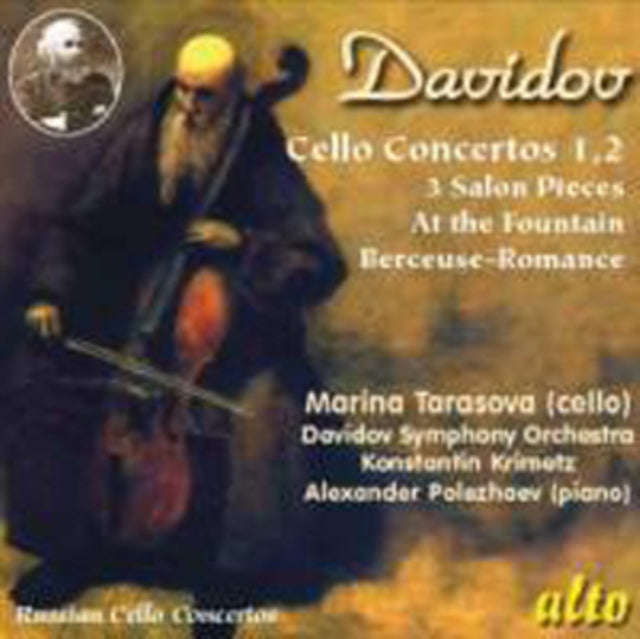 Marina Tarasova - Davydov Cello Concs 1.2 Etc / At The Fountain (CD)