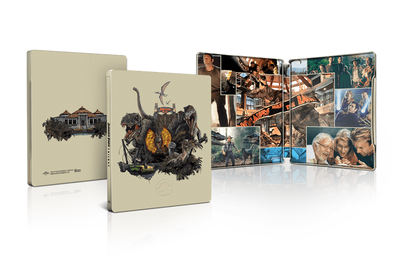 Jurassic Park Trilogy 4K UHD Limited Edition Steelbook (Blu-ray 4K)