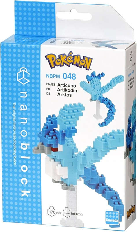 Nanoblock Pokemon Series Articuno (3D Puzzles)