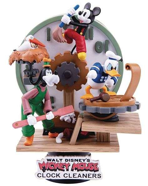 Disney D-Stage Mickey Mouse Clock Cleaners (Figurine)