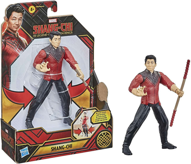 Marvel - Shang Chi 6in Figure + Staff Attack
