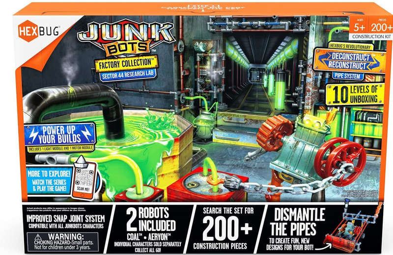 Hexbug Junkbots - Sector 44 Research Lab Small Factory