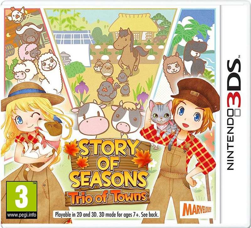 Story of Seasons: Trio of Towns (3DS)