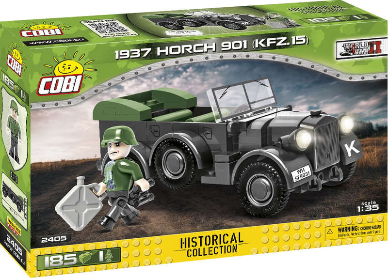 Cobi - World War II - 1937 Horch 901 (Kfz.15) 185 pcs