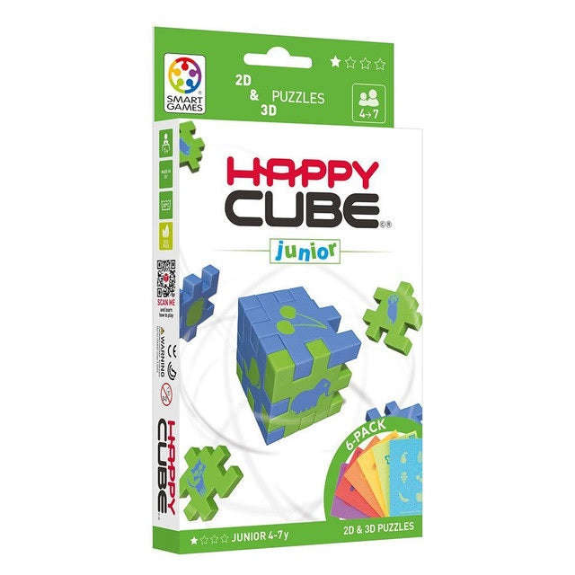 SmartGames - Brain Teasers Happy Cube - Junior (Board Games)