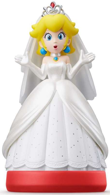 Nintendo Amiibo Character - Peach in Wedding Outfit (Super Mario Odyssey Collection) (Nintendo Sw...