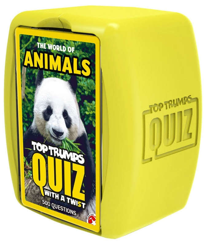 Top Trumps Card Game Quiz Animals