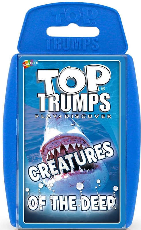 Top Trumps Card Game Classics Creatures of the Deep