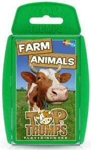 Top Trumps Card Game Classics Farm Animals